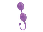 Фиолетовые каплевидные вагинальные шарики LAMOUR
