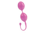 Розовые каплевидные вагинальные шарики LAMOUR